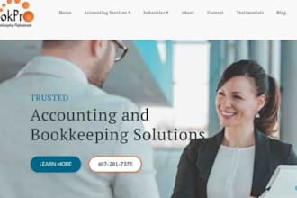 design squarespace bookkeeping webiste finance website membership website