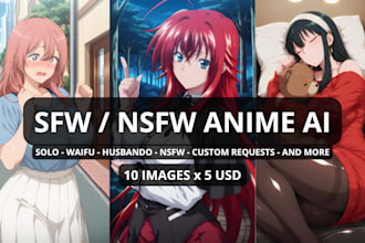 create nsfw or sfw ai anime art