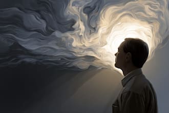 draw illustration in semi surrealism or airbrush style