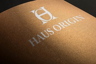 design a highly modern and luxury business logo