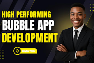 design bubble website bubble mvp saas bubble app developer