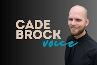 record explainer or elearning video male voiceover