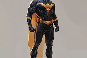 draw superhero character for you
