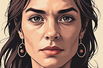 do a vector portrait for you