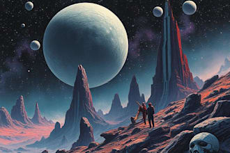 sci fi illustration and sci fi art