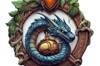 do fantasy game logo