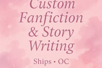 write custom fanfiction or personalized stories for you