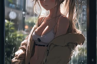 create a anime character