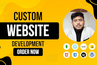 create professional custom web development and responsive design