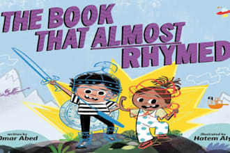 design a rhyming childrens book with illustrations