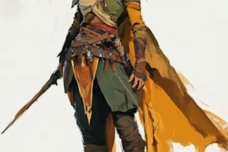 dnd, fantasy character and dnd character