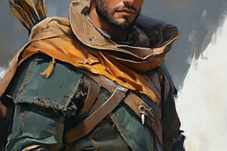 dnd, fantasy character and dnd character