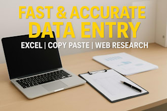 do data entry,digital marketing and graphics and desing
