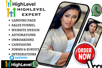 build gohighlevel sales funnel, gohighlevel landing, gohighlevel sales page