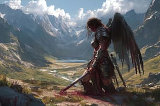 design background illustration and environment art