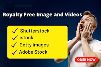 find any type of high quality images and video for you