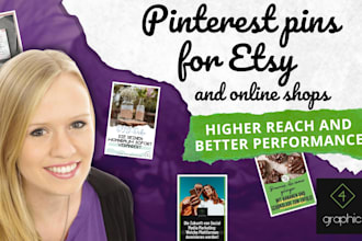 design pinterest pins for etsy and online shops