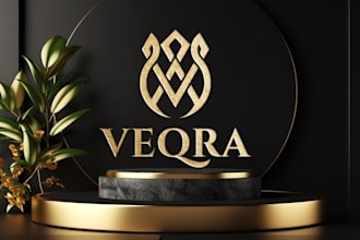 modern minimalist luxury business logo design
