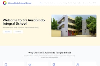 professional and modern websites