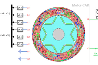perform power electronics and motor simulation using matlab and ansys