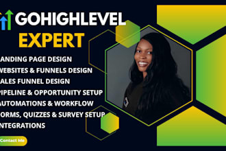 be your go high level expert, gohighlevel funnel, sales funnel expert, ghl VA