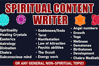 write compelling blog post article on spirituality,astrology,numerology,healing