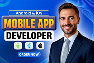 do mobile app development, android app ios app creation, flutter app developer