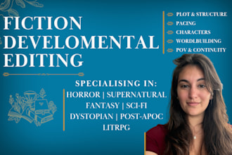 developmentally edit your fiction book