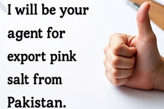 expertly source high quality products and pink salt from pakistan