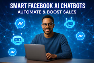 set up facebook messenger ai chatbots using manychat for lead generation