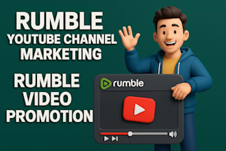 rumble youtube channel marketing and rumble video promotion