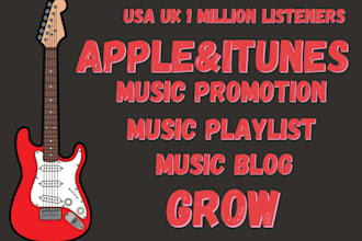 30 days USA apple music, 30days UK apple music promotion