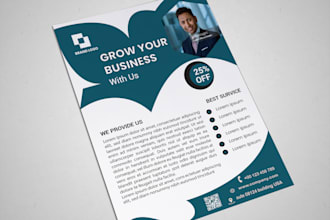 professional flyer and leaflet design print ready editable