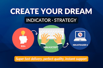 design a ninjatrader 8 strategy or automated trading bot using ninjascript