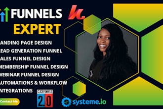 sales funnel, funnel expert, online course sales funnel, landing page, VA