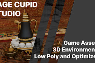 design 3d game assets for games