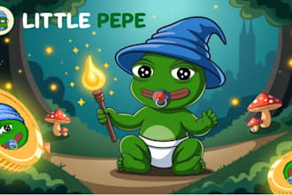 design and animate your little pepe or meme coin character