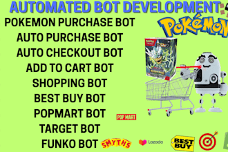 do shopping bot, auto purchase bot, pokemon bot, auto checkout bot, scalping bot