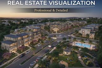 do photorealistic 3d architectural rendering for homes real estate development