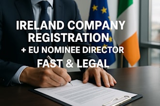 provide your company in ireland with eu nominee director and shareholder