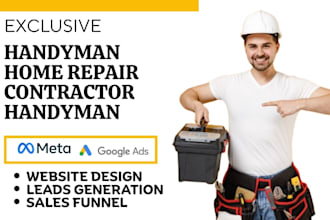 generate home repair leads handyman website contractor handyman website