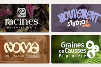 create a beautiful custom logo