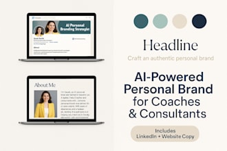 build ai backed personal brand for tech startup founders