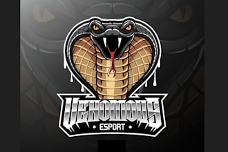 create professional and specially cobra logo design