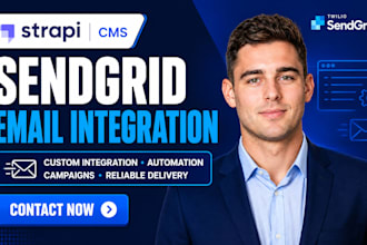 do strapi cms email marketing custom integration sendgrid campaign