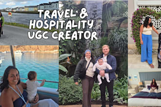 authentic travel ugc videos for hotels and travel brands