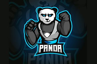 create creative and good looking panda logo design