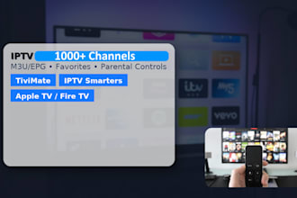 provide and organise your iptv service