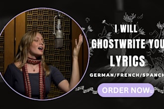 french song lyric spanish song lyric german song lyric custom ai song lyric
