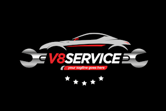 do professional automotive, car repair, auto service logo or parts branding